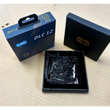 KMC KMC, DLC 12, Chain, Speed: 12, 5.2mm, Links: 126, Black