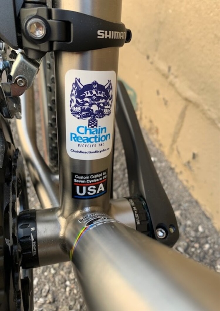 .Seven Cycles Evergreen S Titanium, GRX Di2 Custom 56 cm