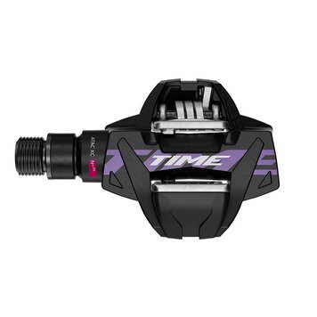 Time Time ATAC XC 6 Pedals - Dual Sided Clipless, Composite, 9/16", Black/Purple, B1