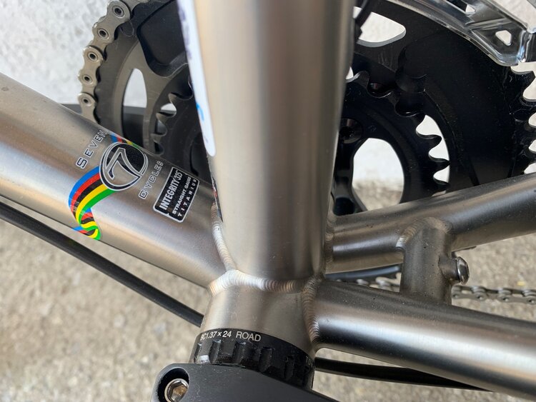 .Seven Cycles Evergreen S Titanium, GRX Di2 Custom 56 cm