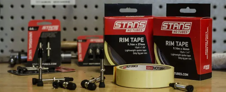 Stan's No Tubes Stan's No Tubes, Rim Tape, Yellow, 33mm x 9.14m roll