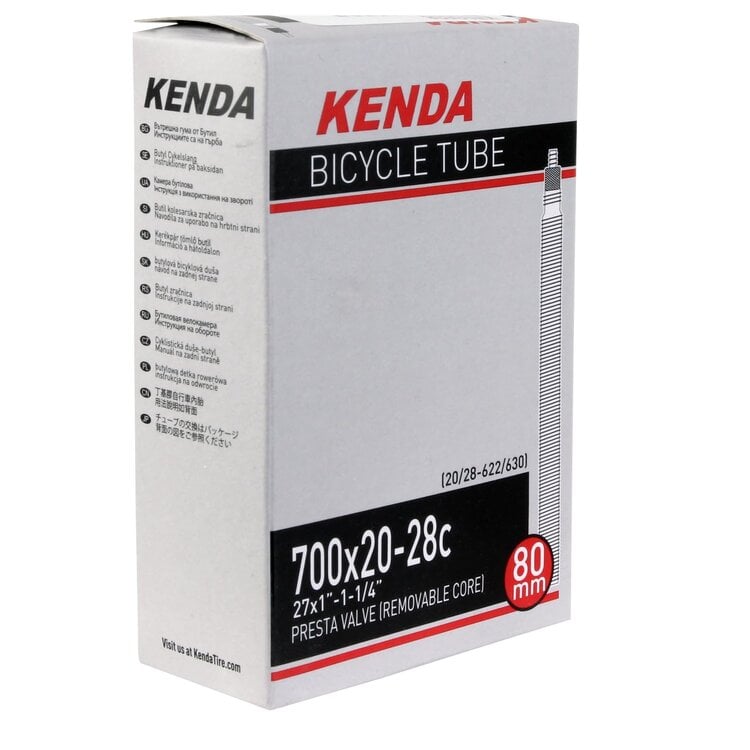 TUBE KENDA 700X20-28 R/V 80MM PRESA