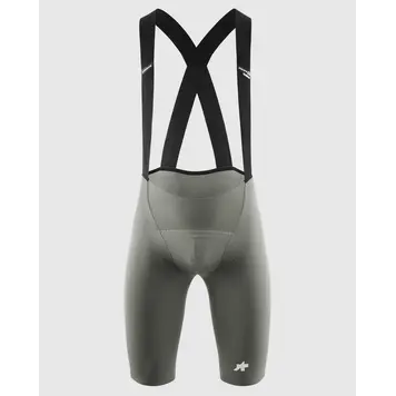 ASSOS EQUIPE R Bib Shorts S11 medium , taupe/green