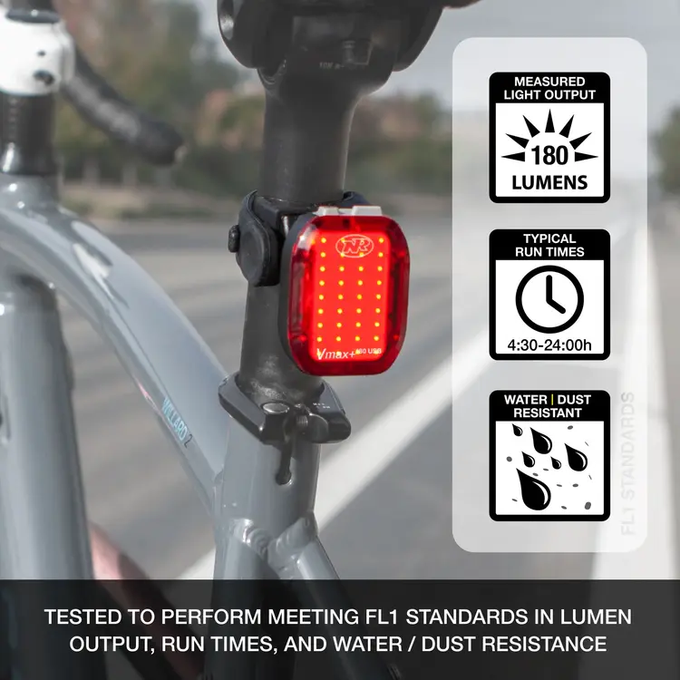 NiteRider Swift 700/Vmax Headlight/Taillight Set