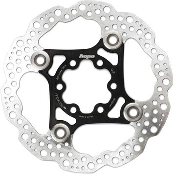 Hope HOPE FLOATING DISC - 160MM 6 BOLT FLOAT BLACK