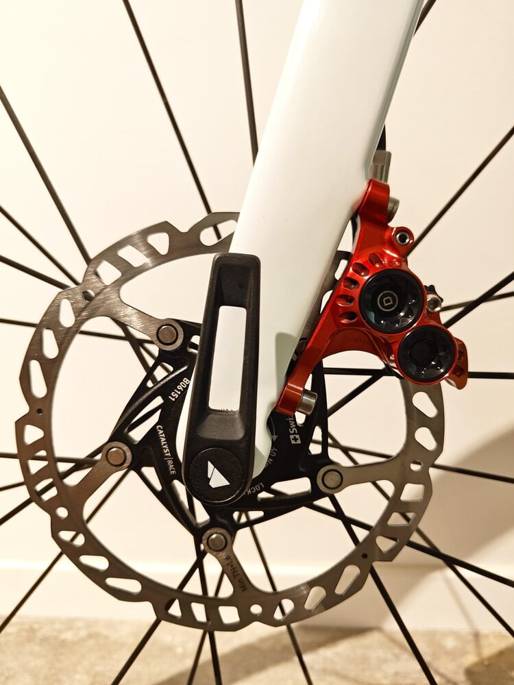Hope Hope RX4 Caliper Front 160 Complete - RED - Shimano