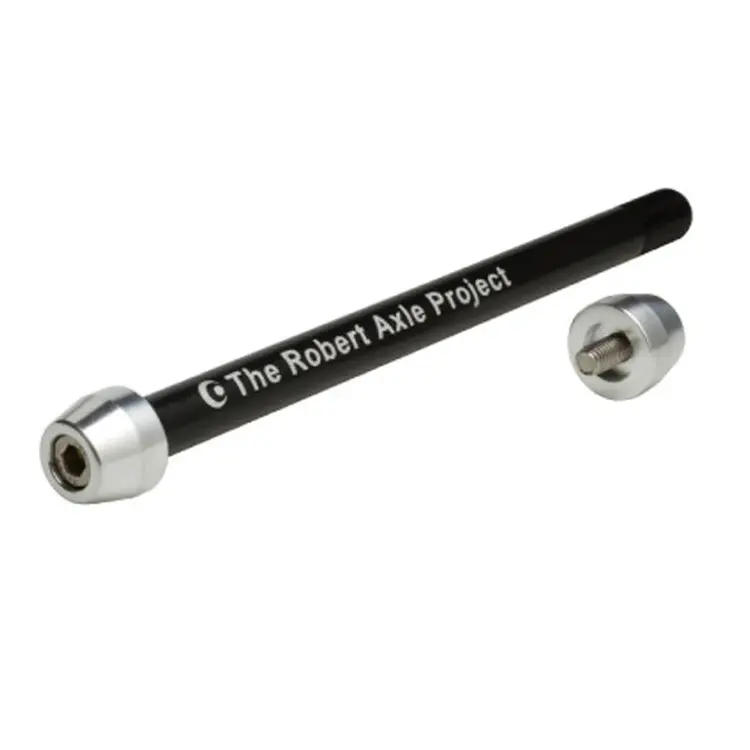 The Robert Axle Project Trainer Axle, 170mm length (Cervelo), M12 x 1.75mm (TRA223)
