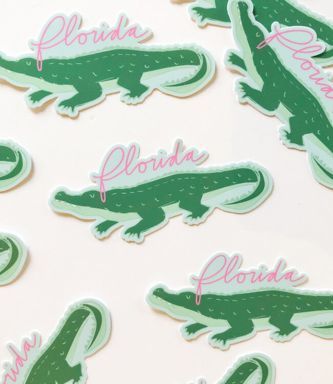 Declaration & Co. Alligator Sticker