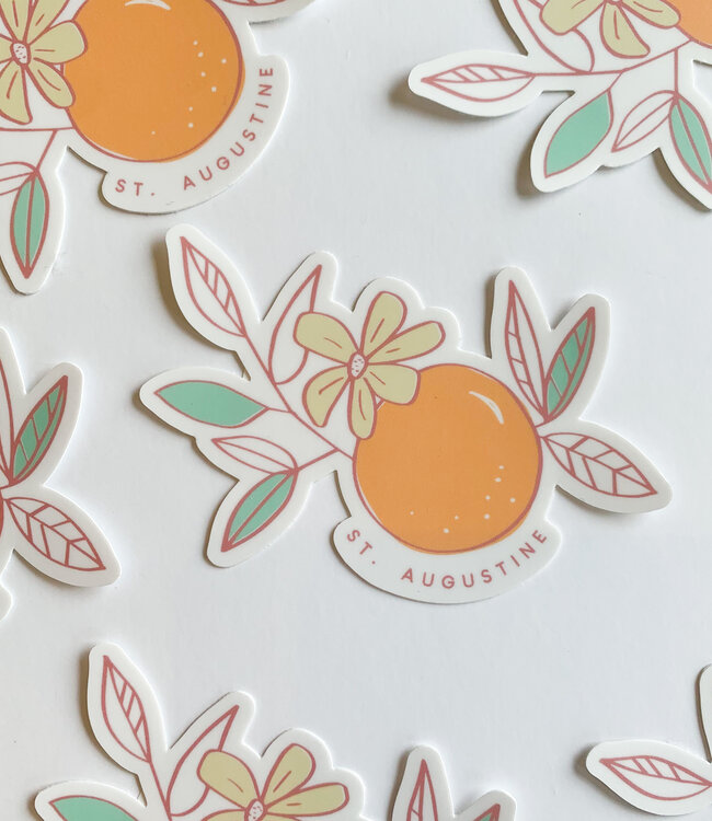 Declaration & Co. STA Orange Blossom Sticker