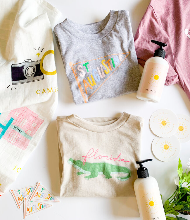 Declaration & Co. Florida Alphabet Swaddle