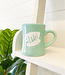 Declaration & Co. Luke's Teal Diner Mug