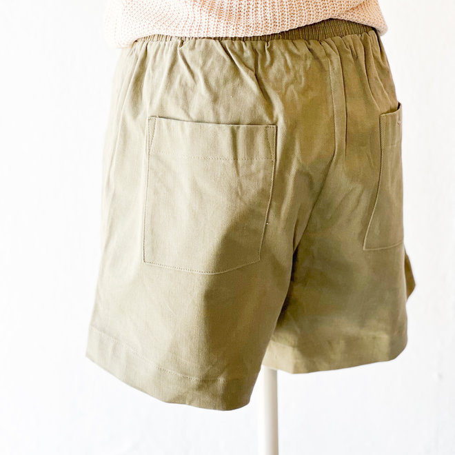 Forever and Always Olive Shorts