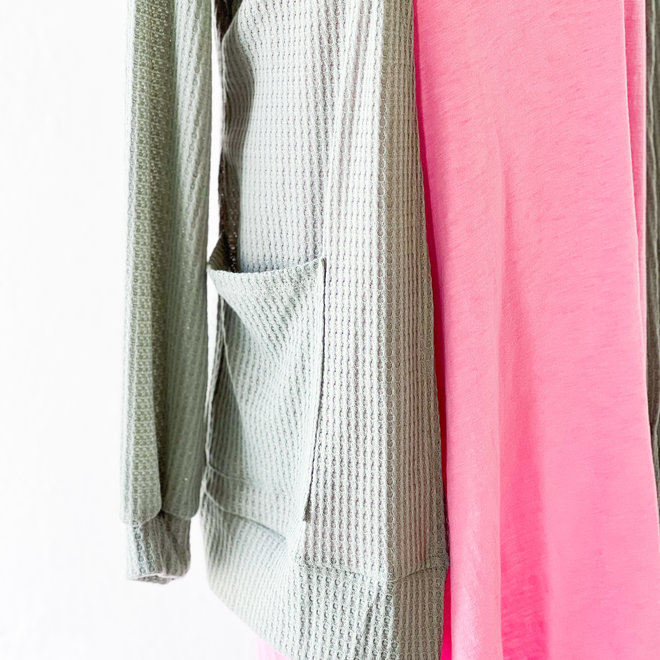 The Lakehouse Cardi in Sage