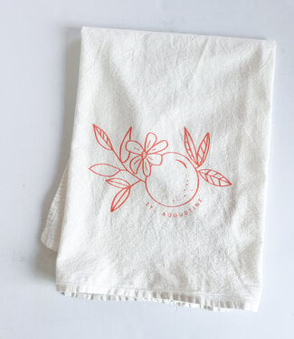 Declaration & Co. Tea Towel - Orange Blossom