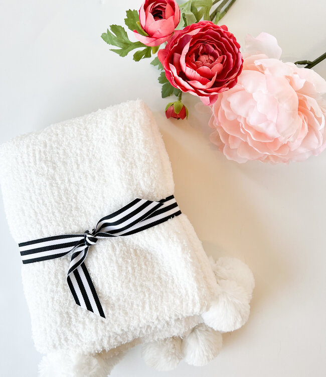 Declaration & Co. Mudpie Chenille Blanket