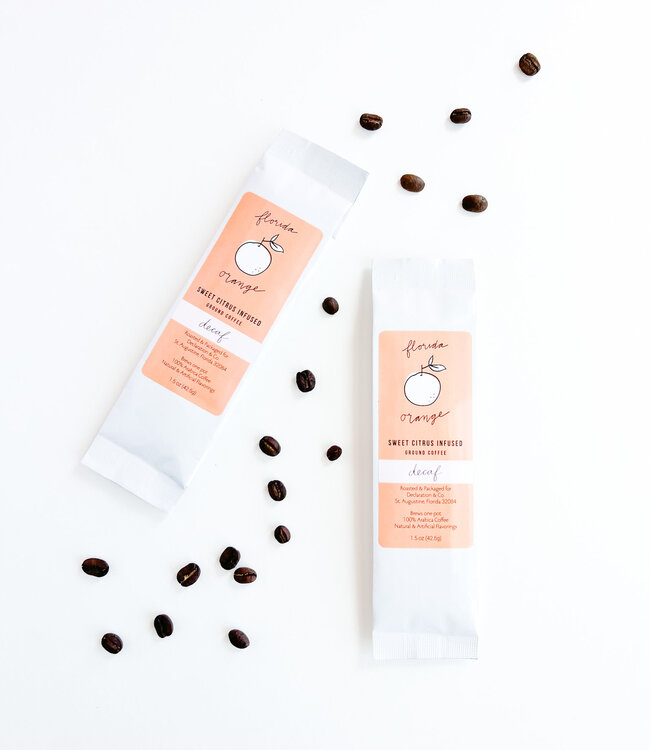 Declaration & Co. Florida Orange DECAF Coffee Mini