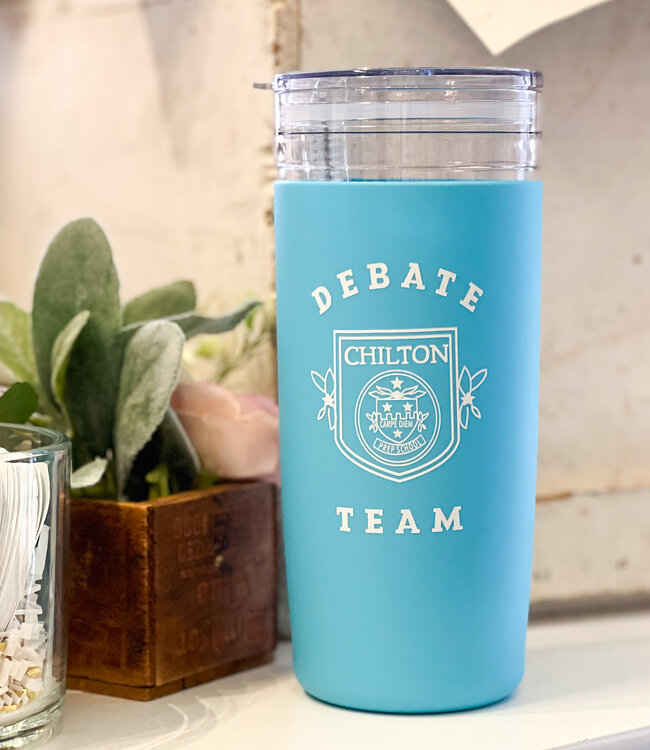 Declaration & Co. Debate Team Blue Tumbler