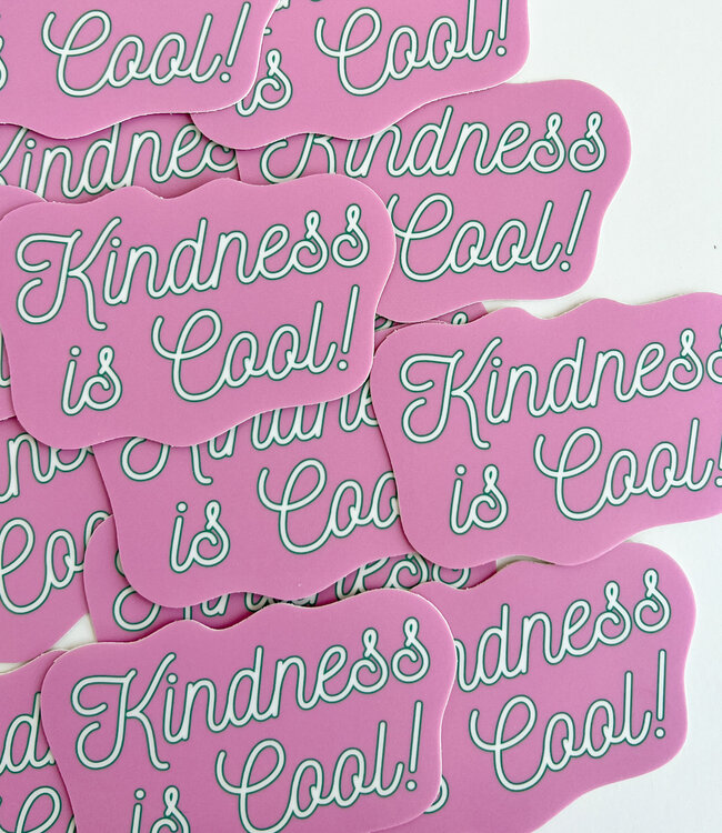 Declaration & Co. Kindness is Cool Sticker