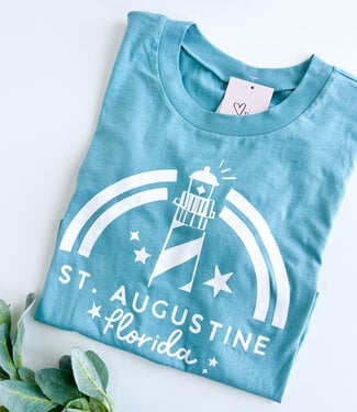 Declaration & Co. Lighthouse Cropped Tee
