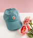 Declaration & Co. Teal Orange Blossom Hat