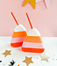 Declaration & Co. Candy Corn Sipper
