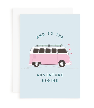 Declaration & Co. Wedding Card - Adventure Begins