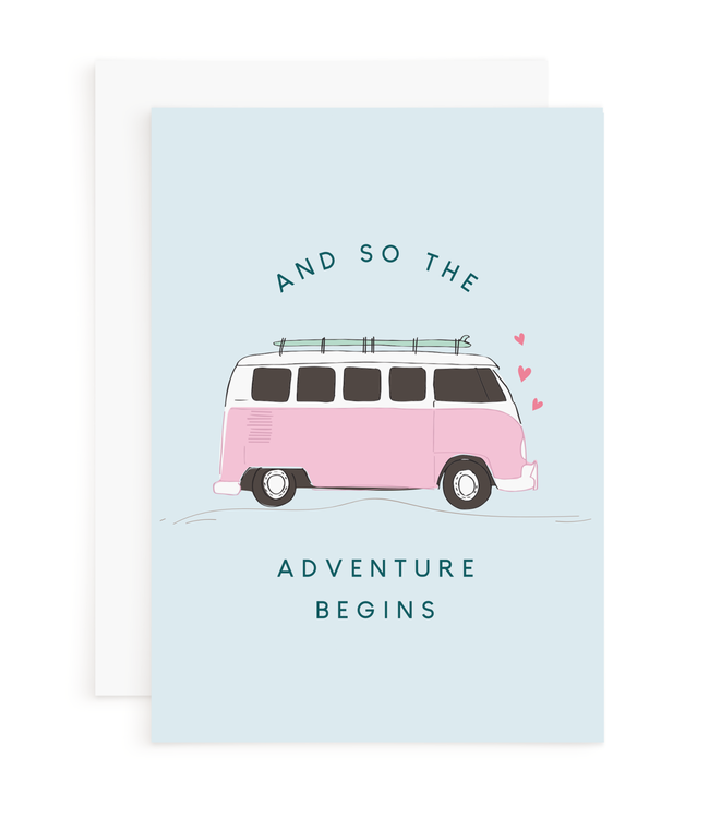Declaration & Co. Wedding Card - Adventure Begins
