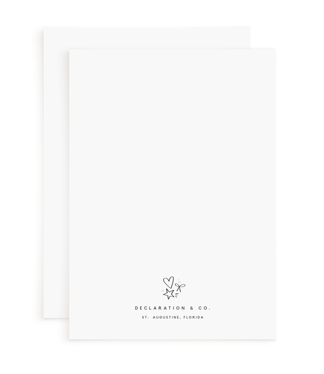 Declaration & Co. Just Because Card - Coffee with You