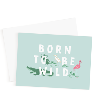 Declaration & Co. Baby Card - Born to be Wild