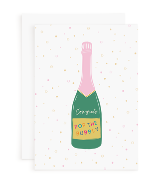 Declaration & Co. Wedding Card - Bubbly