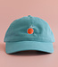 Declaration & Co. Teal Orange Blossom Hat