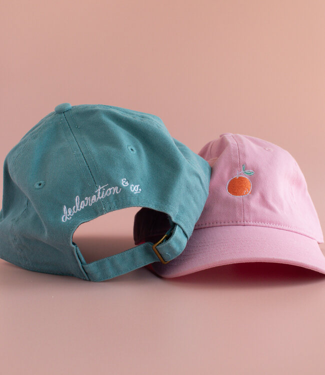 Declaration & Co. Pink Orange Blossom Hat