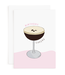Declaration & Co. Happy Birthday Card - Espresso Martini