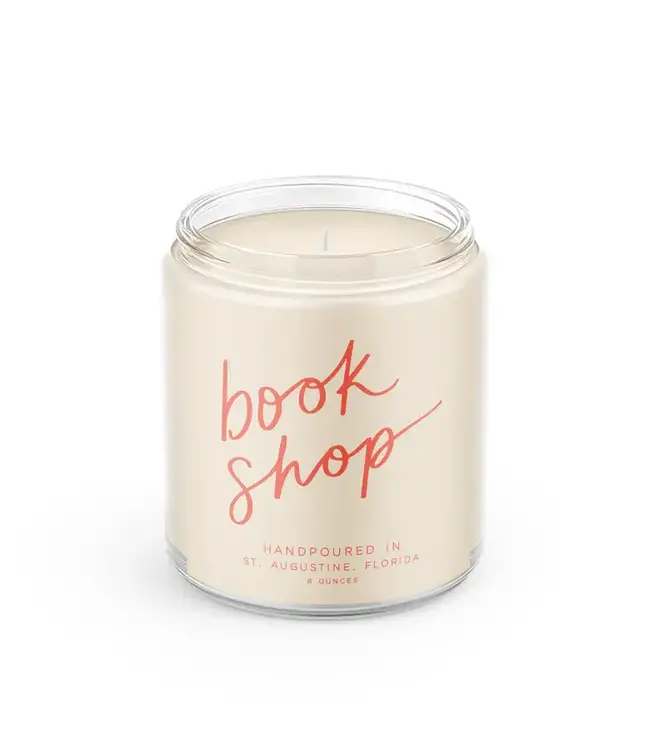 Declaration & Co. Book Shop Script Candle