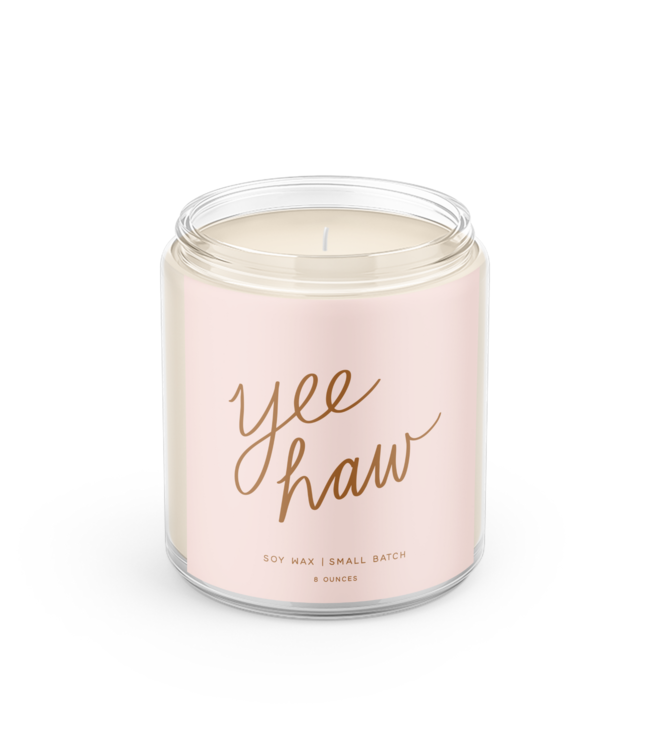 Declaration & Co. Yee Haw  Script Candle