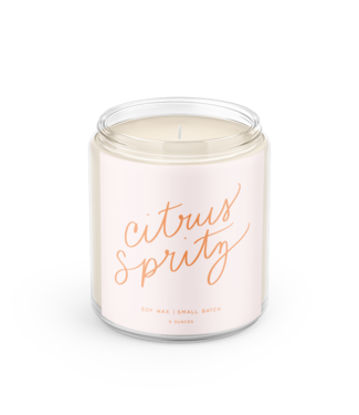 Declaration & Co. Citrus Spritz Script Candle