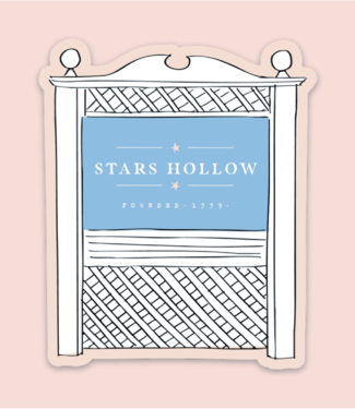 Declaration & Co. Stars Hollow Sign Sticker