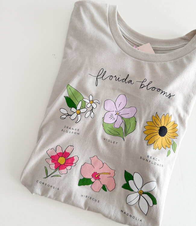 Declaration & Co. Florida Blooms Graphic Tee