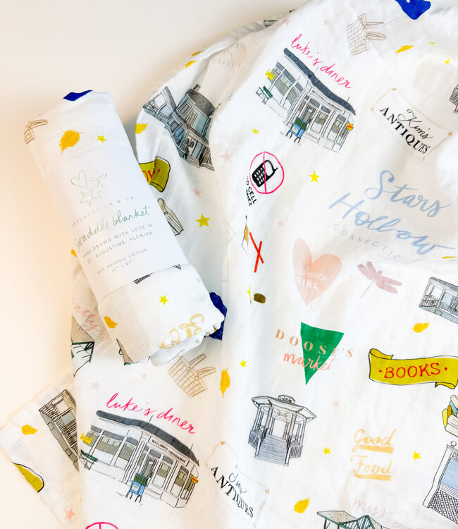 Declaration & Co. Stars Hollow Swaddle