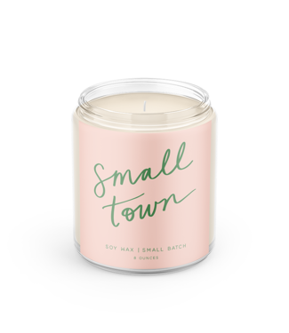 Declaration & Co. Small Town Script Candle