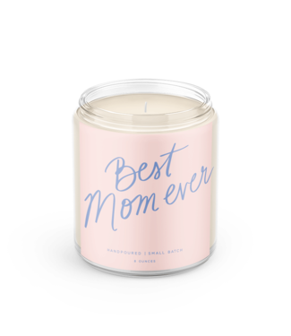 Declaration & Co. Best Mom Ever Script Candle