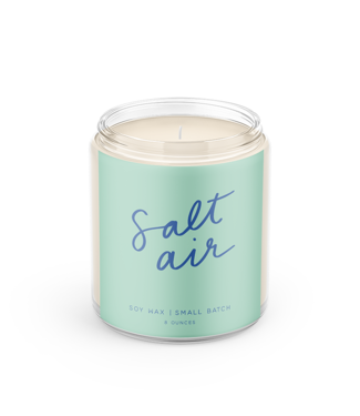 Declaration & Co. Salt Air Script Candle