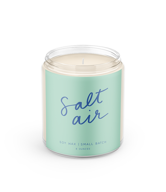 Declaration & Co. Salt Air Script Candle