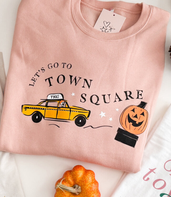 Declaration & Co. Let's Go To Town Square Pullover