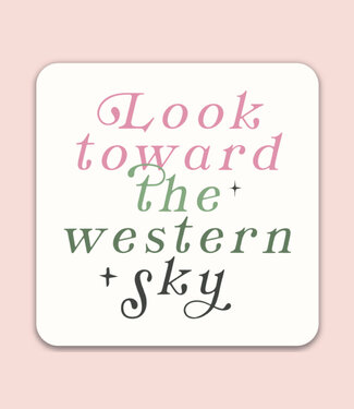 Declaration & Co. Western Sky Sticker