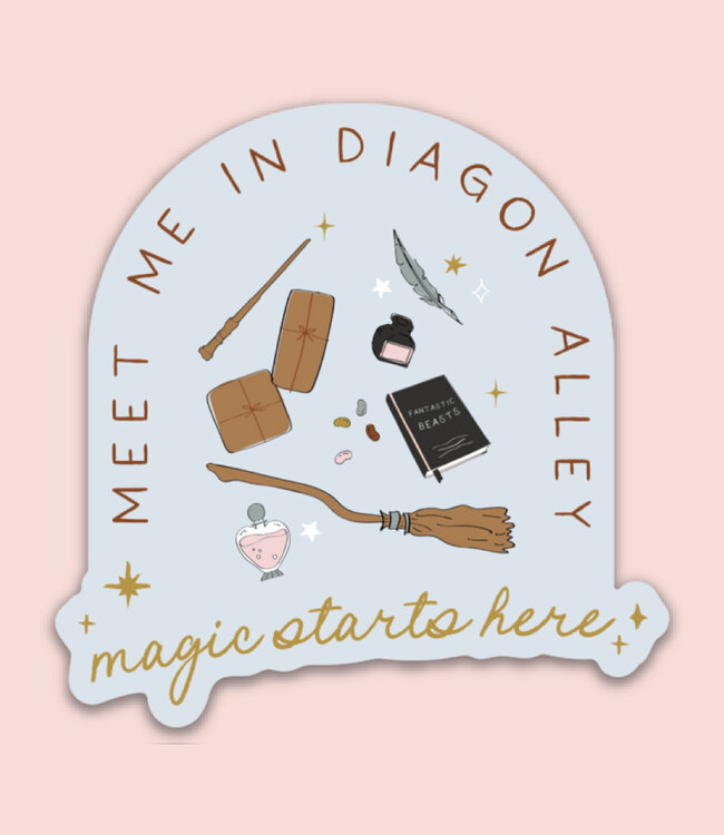 Declaration & Co. Diagon Alley Sticker