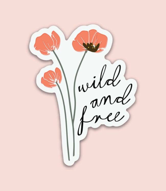 Declaration & Co. Wild and Free Sticker