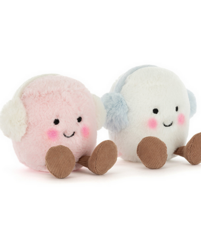 Declaration & Co. Jellycat Amuseables Toastie Pink and White Marshmallows