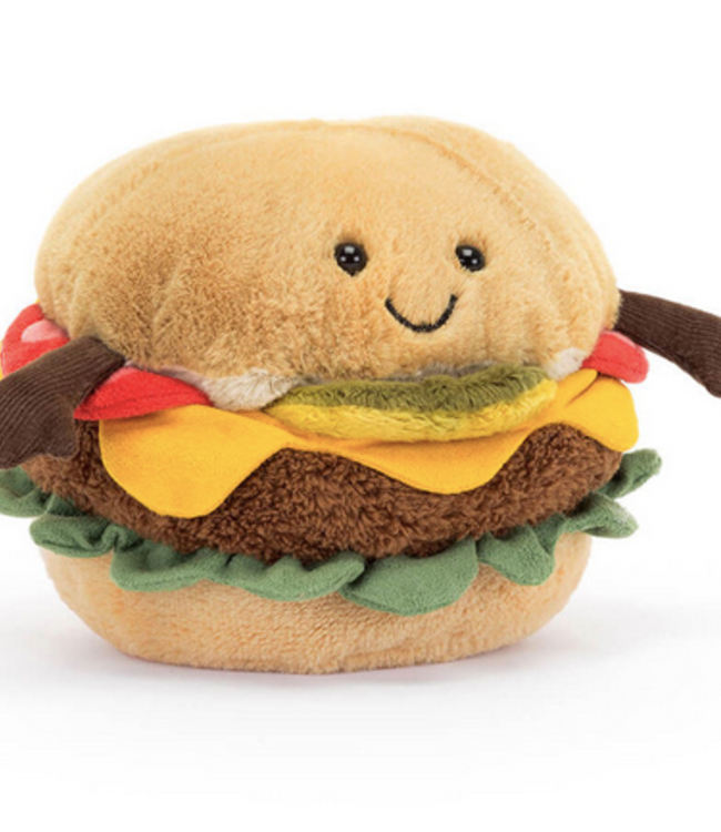 Declaration & Co. Jellycat Amuseable Burger