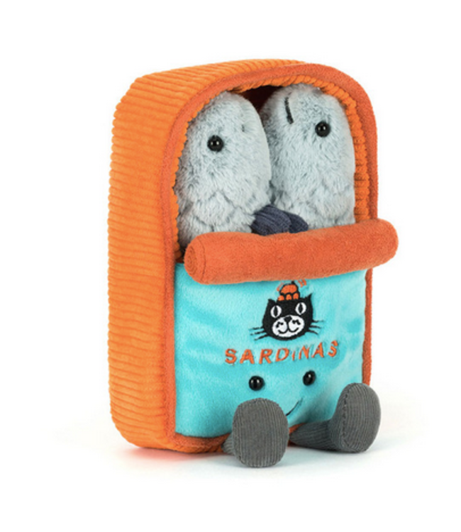 Declaration & Co. Jellycat Amuseables Sardine Tin